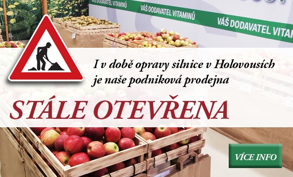 Podniková prodejna stále otevřena